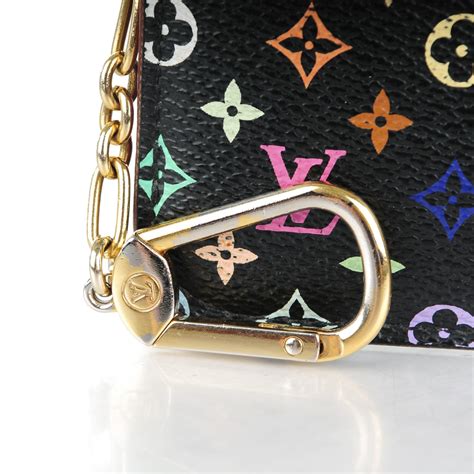 louis vuitton multicolor key holder